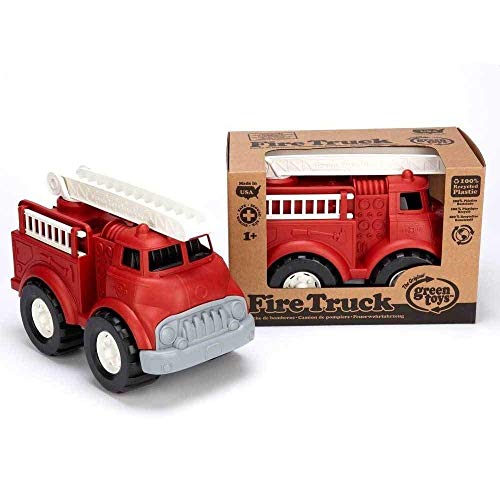 Green Toys FTK01R Fire Truck - Bpa , Phthalates Free Imaginative Play Toy thumb #2