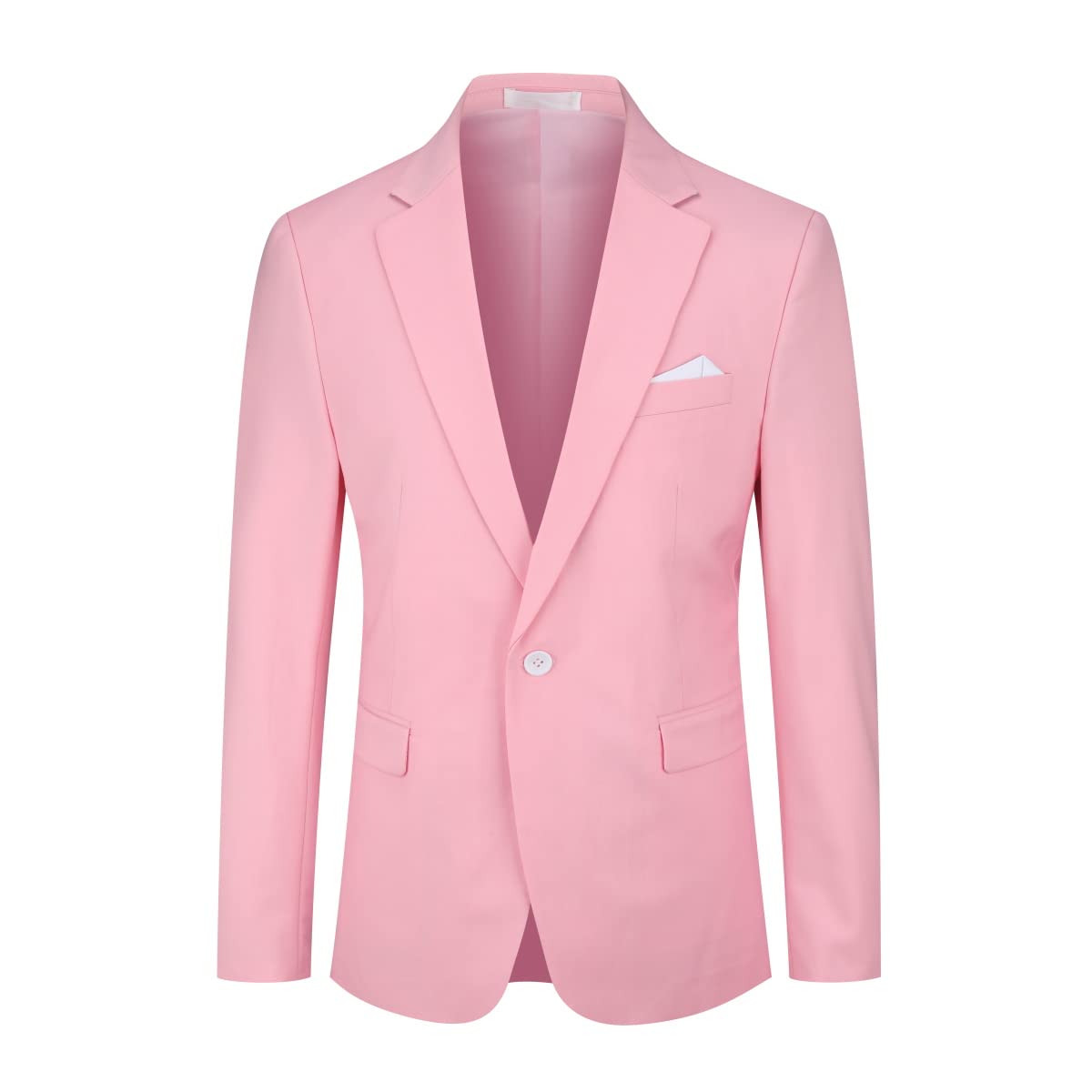 YOUTHUP Blazer voor heren, slim fit, formeel, elegant, modieus, modern
