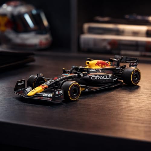 Image of Wizplex QY Toys Official Licensed Red Bull RB19 F1 Car 1:43 Scale Diecast Model - Metal Collectible Display Toy for Fans & Gifting