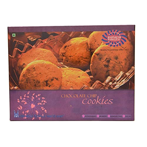 Image of Karachi Bakery Double Choco Chip Cookies, 250g (Pack of 3)