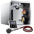 Ranein 65,000 BTU RV Tankless Water Heater, High Altitude Available, 12V, CSA Certificated, with Thermostatic Chamber, External Shower and Multi-function Controlle, Ldeal for Travel and Daily Use
