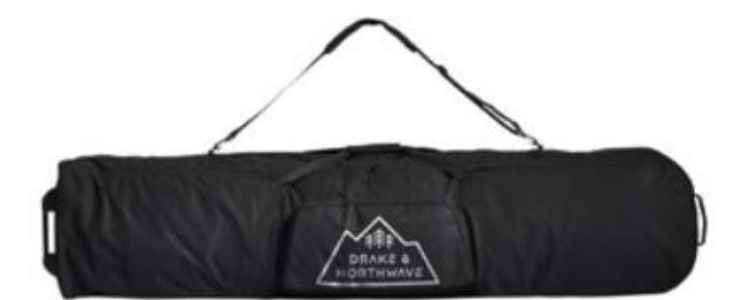 Drake Borsa Porta Snowboard Imbottita con Ruote Travel Padded with Wheels