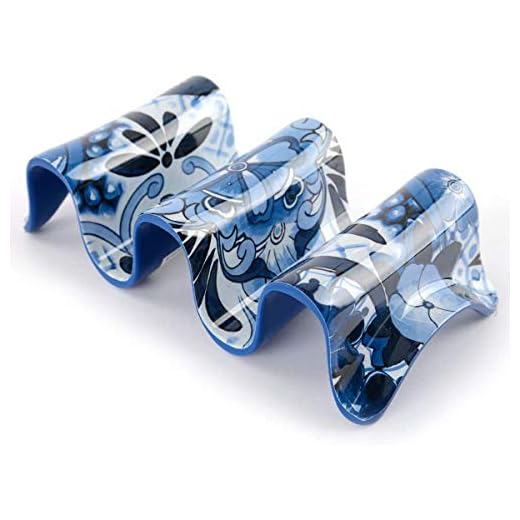 Prepara Multiple Taco Holder, Blue