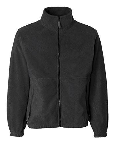 Sierra Pacific Adult Anti-Pill Fleece Full-Zip Jacket (Charcoal) (L)