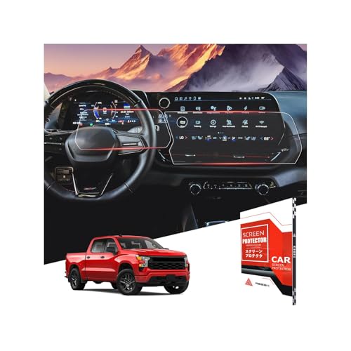 Protection d'écran Chevrolet Silverado EV 2024-2026 Verre Trempé 9H+