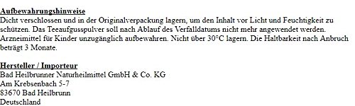 Bad Heilbrunner® Schlaf- und Nerven Tee - Tassenfertig - 6er Pack