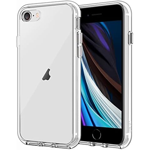 JETech Clear Case for iPhone SE 3/2, 8, 7 Cover