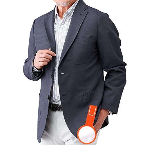 [ティー・エム・シー] シアサッカージャケット GV-030(GV-031) (ネイビーM)