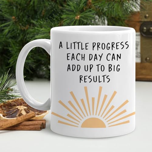 Taza de cerámica 11 oz con diseño motivacional miniatura 3