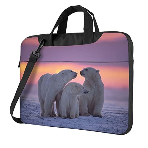 Sacoche ordinateur portable antichoc 13 14 15.6" bandoulière animaux