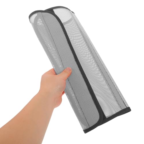 Ajuste cómodo y resistente en protectores para patas de caballo de malla gris 5