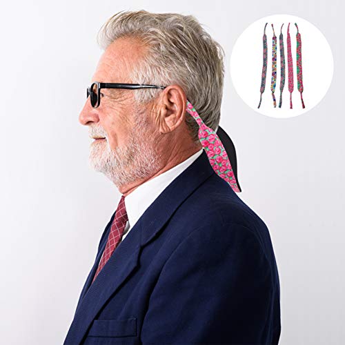 Amosfun Pulseira de Retenção de Fio Elástico de Neoprene para Óculos Esportivos E Porta-Óculos de So