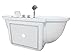 ARIEL Platinum AM128JDCLZ Whirlpool Bathtub
