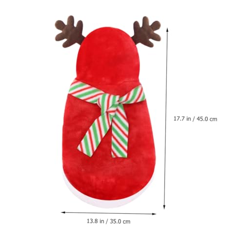 Disfraz Navideño para Perro Mobestech Talla L miniatura 2