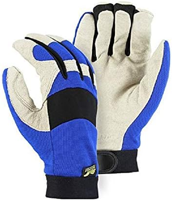 Farmer Bob's Parts Pair X-Large Bald Eagle Waterproof Lined Hi-Visibility Pigskin Mechanics Gloves 2152TW X LG
