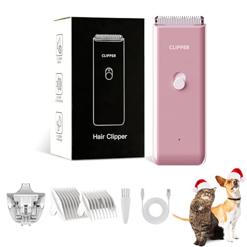 Founouly 2-in-1 Dog Grooming Kit - Low Noise, Waterproof,