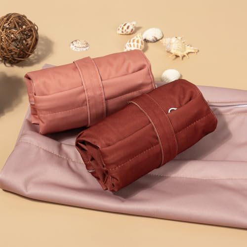 Image of babygoal Wet Dry Bags for Baby Cloth Diapers, Washable Travel Bags, Beach, Pool, Gym Bag for Swimsuits & Wet Clothes with 2 Pockets 3 Pack 3LN33-IN