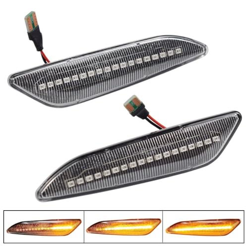 Clignotant latéral dynamique LED pour Ypsilon 846 rétro éclairage fluide