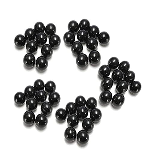Jainsons Pet Products Decorative Glass Stone Round Pebbles for Home Decoration and Aquarium (Black) (B09GRXYH9S) Amazon Price History, Amazon Price Tracker