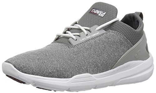 Image of DVS Women's Cinch LT WOS Shoe, Grey Knit, 10 Medium US
