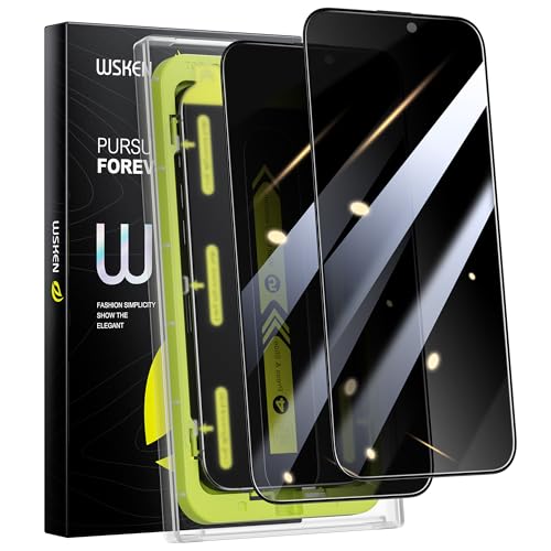 El Mejor Listado de Privacidad y pantallas de protección Top 10. 42 FUWEN 2PCS Protector de Pantalla Privacidad para iPhone 15 Pro Max/16 Pro Max/17 Pro Max, HD Cristal Vidrio Templado (6.7/6.9 Pulgadas), Eliminación Automática de Polvo,...
