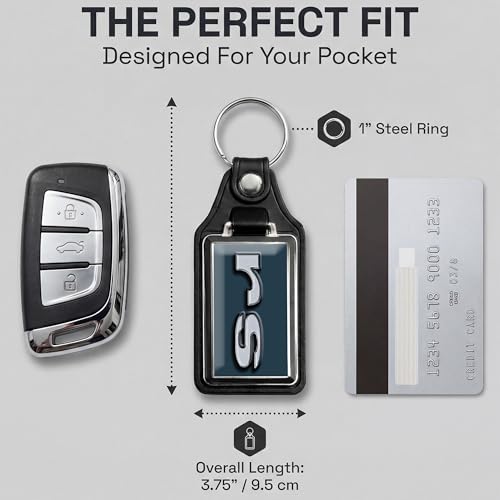 Image of Brotherhood Car Key Chain for Camaro - Classic Models Keychain for Men and Women Gift Key Ring - -