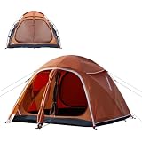 EchoSmile Tents for Camping 4/8 Person Waterproof Spacious Family Dome Tent