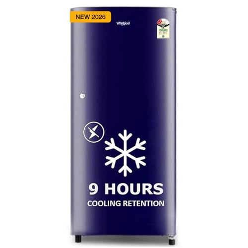 Whirlpool 184 L 2 Star Direct-Cool Single Door Refrigerator (205 WDE CLS 2S SAPPHIRE BLUE-Y, Blue, 2026 Model) view 1
