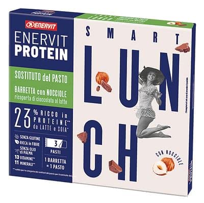 Enervit Smart Lunch con Nocciole Ricoperto di