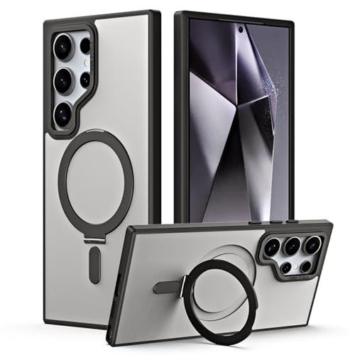 Coque Samsung S26 Ultra fine cadre métal gris protection dos givré translucide anti-choc