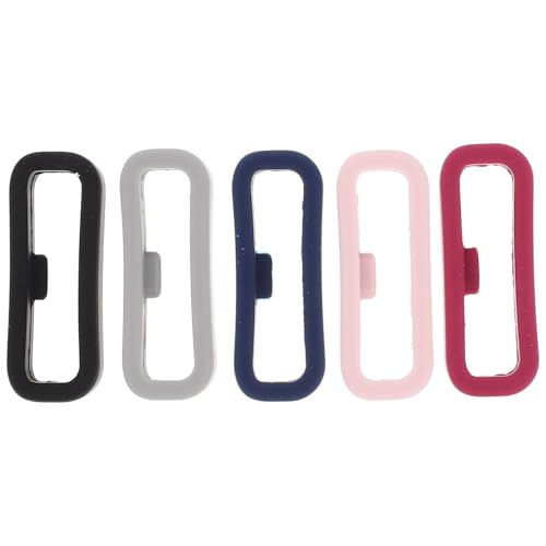 COHEALI Soportes para Correas de Reloj de Silicona Anillos de Fijación Flexibles 20 Mm 10 Piezas en Colores Aleatorios Accesorios para Correas de Reloj Inteligentes Color Color Aleatorio