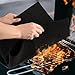 Welding Blanket Fireproof, 20x30in 1800°F Heat Resistant High Temp Thickness Felt Carbon Welding Mat Flame Fire Retardant Protective Pad for Glass Blowing Camping Stove BBQ Grill
