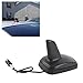 Fit for VW Seat Car Roof Radio Antenna Shark Fin Shaped Sports Style Aerial Antennas