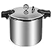 Barton 22-Quart Pressure Canner Pressure Cooker Built-in Pressure Gauge with Rack Induction Compatible, Aluminum Polished 22 QT