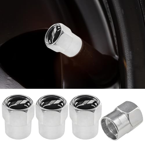4-Pack Aluminum Tire Valve Stem Caps