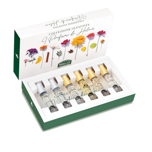 Helan - Olfaktorische Kollektion Nr. 1 mit 6 Düften in Ampullen à 10 ml, Duft-Set für Damen und Herren in Düften zum Entdecken, olfaktorisches Set für Geschenkideen für Damen und Herren, hergestellt