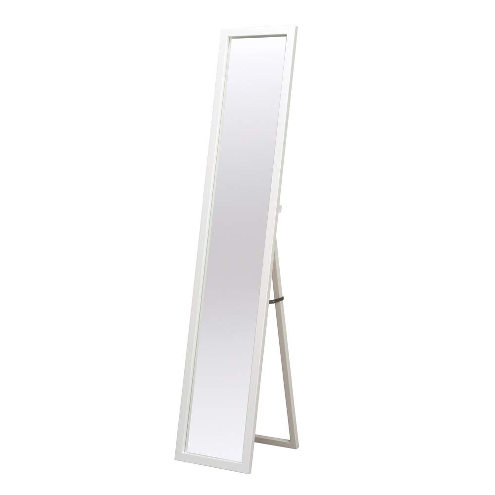 Amazon.co.jp: ルックスタンドミラー(ホワイト/白) 幅30cm 姿見鏡/全身