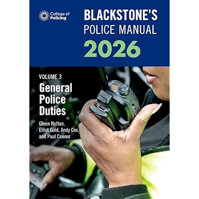 Blackstone's Police Manuals Volume 3