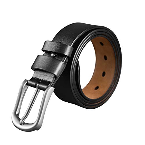 UFOORO Valentine's Day Gifts - Boyfriend Husband Gift for Fathers Day Anniversary 100% Cow Leather Hardware Buckle2