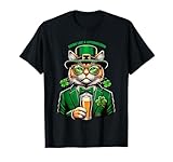 Photo Gallery bevi come leprechaun shamrock, amante dei gatti, il giorno di san patrizio maglietta Photo Gallery bevi come leprechaun shamrock, amante dei gatti, il giorno di san patrizio maglietta
