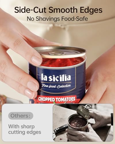 HouseSapp Rechargeable Electric Can Opener - Smooth Edge, One-Touch Automatic Can Opener f - image 5