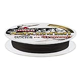 Ashconfish PEライン 釣り糸 X4 300m (0.4号 0.6号 0.8号 1号 1.2号 1.5号 2号 2.5号 3号 3.5号 4号 5号 6号 7号 8号 9号 10号) ブラック