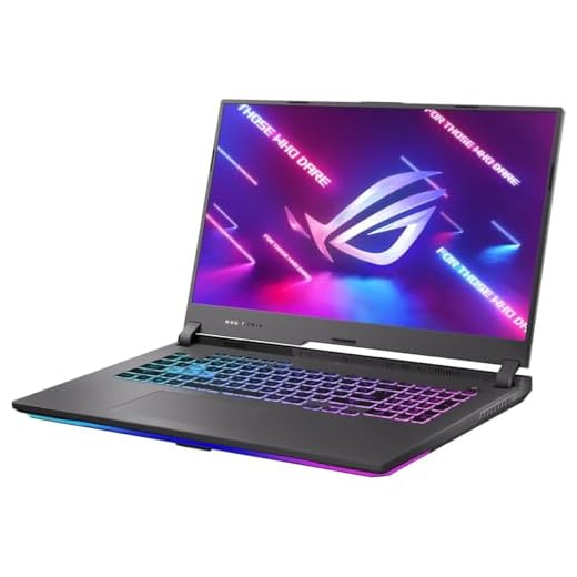 ASUS ROG Strix G17 (2022) Gaming Laptop, 17.3” 144Hz IPS FHD Display, NVIDIA GeForce RTX 3050 GPU, AMD Ryzen 7 6800H Processor, 16GB DDR5 RAM, 512GB SSD, RGB Keyboard, Windows 11, G713RC-RS73