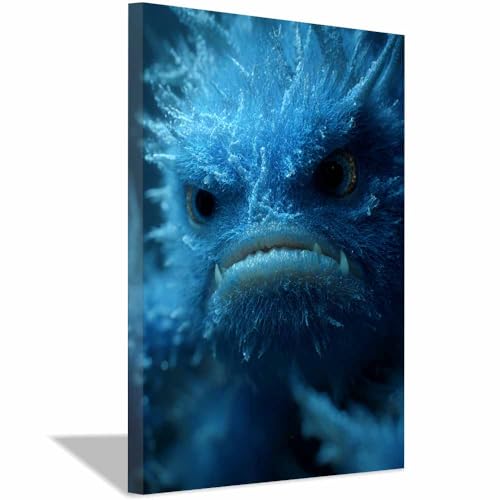 Toile animaux marins CUDAOO grand format pour habiller un mur vide de salon