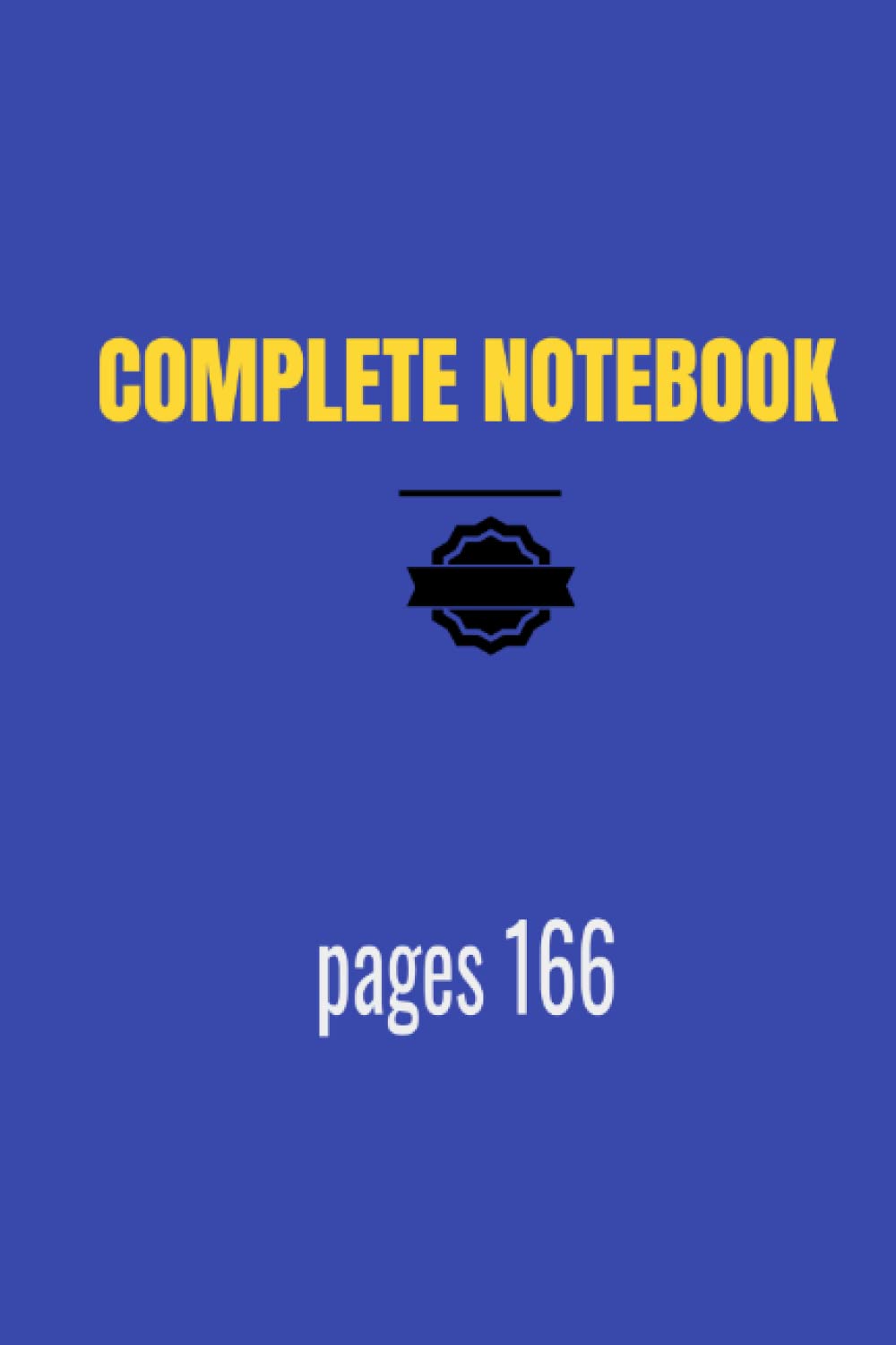 complete notebook