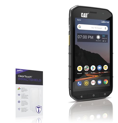 BoxWave ClearTouch ImpactShield for CAT S48C (2-Pack)