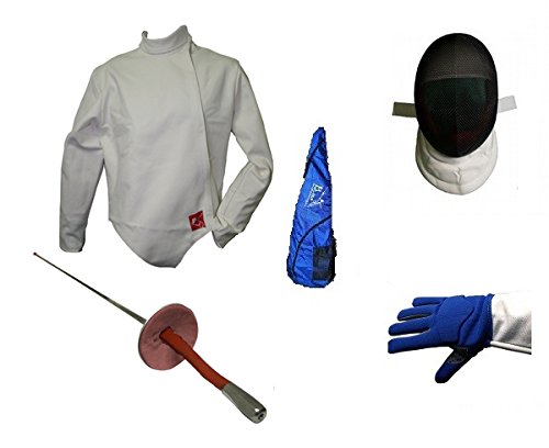 Blade Deluxe 5 Piece Foil Fencing Starter Set (Small, Right)