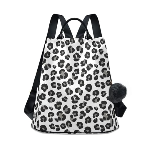 Sac à dos léopard gris femme pour affirmer votre style au quotidien