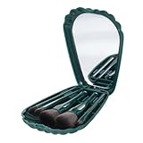 BELLIFFY Tragbares Make-up-pinsel Augen-make-up Mit Langer Griff Und Puderapplikator...