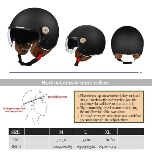 Casco scooter abierto con forro cómodo y doble pantalla solar 3